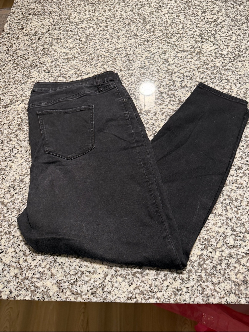 Ava & Viv Black Slim Straight Jeans
